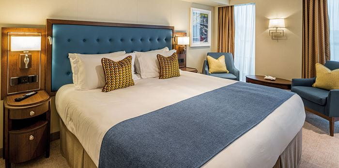 Twin Deluxe cabin on Spirit of Discovery